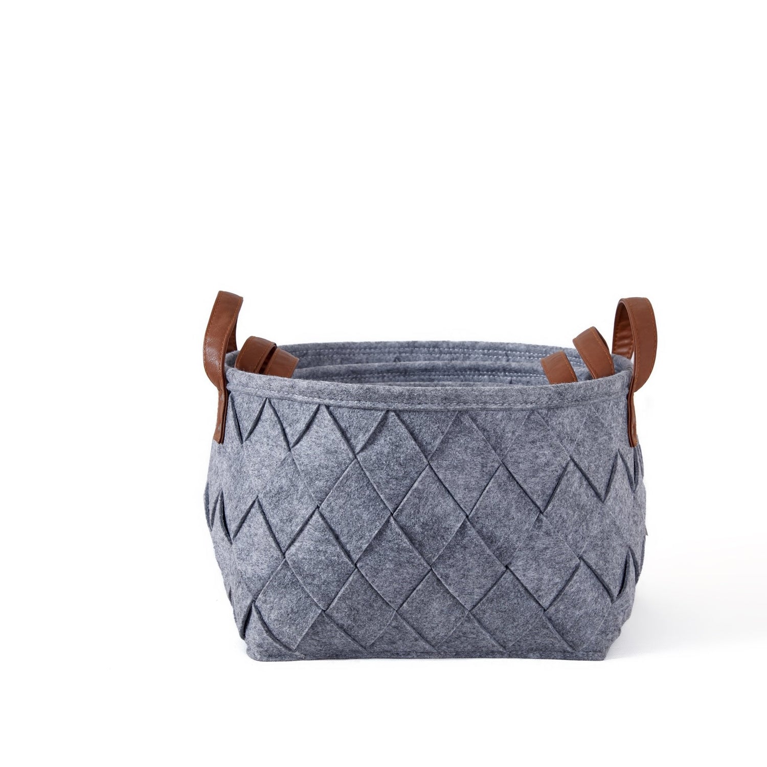 Canasto Oslo - Gris Melange - Casa Coraje