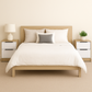 Velador KAIA x2 Unidades / Rovere +Blanco (envío RM)