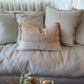 Cojin Bicolor Beige y Terracota
