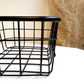 Canasto Rectangular de Metal